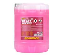 Antigel Mannol Antigel AF12 + 10 Litre Liquide Rouge Audi VW Radiateur