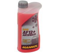 Antigel MANNOL Long Terme 1 Litre Mélange Prêt À L'Emploi -40°C Rouge