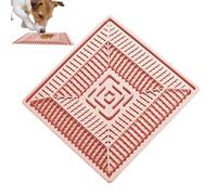 Antigloton - Assiette antidérapante avec ventouses - Tapis antidérapant avec distributeur de nourriture pour usage intérieur et extérieur chez les chiens et les chats