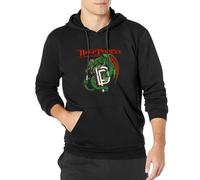 antigos Deep Purple The Battle Rages on Sweatshirt Hooded Sweat Rock Band Men Sweatshirt L