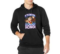 antigos It's on Like Donkey Kong Hoody Men Soft Cotton Stylish Fashion Hoodie Long Sleeve Gorilla Hoodie Tops Slim Fit Clothing Gift XXL