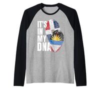 Antigua Plus - Mélange dominicain DNA Flag Heritage Manche Raglan