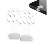 Antihip, prises de port étanches compatibles avec iOS, protège le port de charge du smartphone, la prise de téléphone à l'épreuve de la perte de silicone, le noir