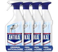 Antikal Original Spray (800ml x4), Élimine Jusqu’à 99.99% Du Calcaire, Avec La Technologie Anti-Gouttes