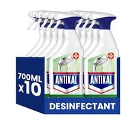 Antikal Spray Désinfectant 700 ML x 10 Élimine 99,99% Des Bactéries Et Virus Spéciaux