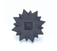 Antikas Clou décoratif « Bright Star », clou en fer noir, ferrures de portail, clous de meubles