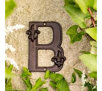 Antikas - Jolie lettre « B » en fonte au design nostalgique.