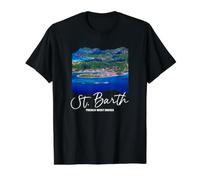 Antilles françaises Saint-Barth T-Shirt Graphique avec Valeur