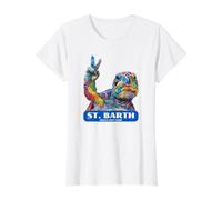 Antilles françaises Saint-Barth T-Shirt Graphique avec Valeur