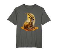 Antilope Homme Femme Esthétique Or Miel Antilope T-Shirt