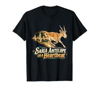 Antilope Saiga sur Un Battement de cœur T-Shirt