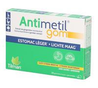 Tilman Antimetil Gom Estomac Léger Goût Citron 24 Gommes