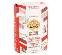 Antimo Caputo - Lot de 2 paquets de farine italienne double 00, blé tendre pour pâte à pizza, pain et pâtes, 1 kg