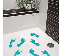 AnTina TAPES Lot de 8 Autocollants antidérapants pour Douche et baignoires - Classe C DIN 51097