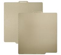 Antinsky Bambu Lab PEI Feuille double face 257,5 x 257,5 mm Tôle d'acier magnétique flexible facile à retirer Plaque de construction PEI pour imprimantes 3D Bambu Lab X1/X1C/P1P/A1
