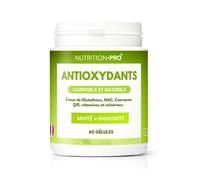 Antioxydants 60 gelules protection cellulaire et vitalite