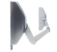 Antipanique à serrure mortaiser carré de 8 mm argent TESA 1970908PP