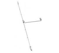 Antipanique Isy Bar EN1125 2 points haut et bas barre de 1200 mm - argent JPM