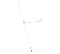 Antipanique Isy Bar EN1125 2 points haut et bas barre de 1200 mm - blanc JPM