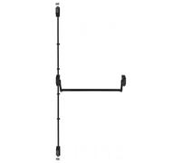 Antipanique Isy Bar EN1125 2 points haut et bas barre de 1200 mm - noir JPM