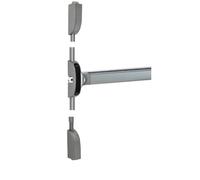 Antipanique PUSH BAR 1900 3 points Latéral L850 Gris resistant au feu - ASSA ABLOY - 16858000