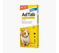 Antiparasitaire comprimés à croquer pour chien chien de 5,5 à 11 kg. Format 3 comprimés