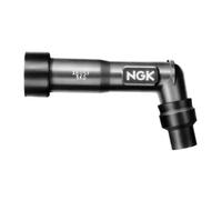 NGK Capuchon antiparasite XD10F 102° Noir 10 kΩ Sans olive Moto/Scooter/Cyclo