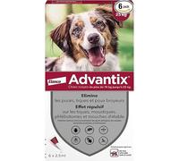 Antiparasite pour chien Elanco Advantix 2,5 ml Blanc 2,5 ml