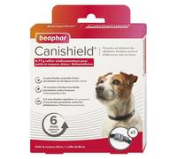 Antiparasite pour petit moyen chien Beaphar Canishield Blanc TU