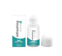 Antiperspirant Deodorant for Men Women, Refreshing Sweat Control Roller Ball, Long-term Absorption Of Sweat Armpits Hands Feet And Face Universal Portable 50ml