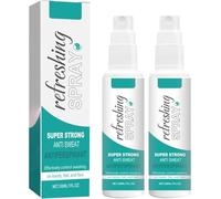 Antiperspirant Spray for Men | Armpit Odor Remover | Portable Refreshing Spray for Sensitive Skin Gym School Work Travel Outdoor Hot Weather Men Women