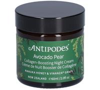 Antipodes Avocado Pear Crème de nuit booster de collagène 60ml