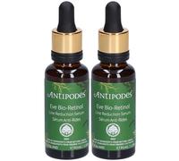 ANTIPODES EVE BIO RÉTINOL SÉRUM RÉDUCTEUR DE RIDES Gel(S) 2x30 ml
