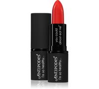 Antipodes Moisture-Boost Natural Lipstick rouge à lèvres nourrissant teinte West Coast Sunset 4 g