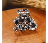 Antique Argent Petit Strass Pince À Cheveux en Acier Au Titane Femmes Pinces À Cheveux Épingles Papillon Cheveux Accessoires