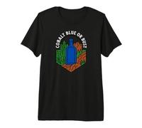 Antique Bottle Hunting Cobalt Blue Or Bust Hobby T-Shirt Haut de Gamme