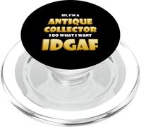 Antique Collector Costume IDGAF Rare Vintage Antique Dealers PopSockets PopGrip pour MagSafe