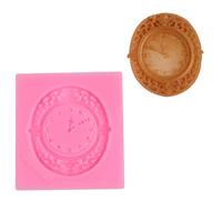 Antique Inspired Clock Crafting Mould Flexible Silicone Designs For Clay Plaster Resin Artworks Retro Clock Craft Mould