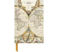 Antique Maps 2026 - Diary - Buchkalender - Taschenkalender - 10x15: Magneto Diary