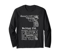 Antique Vintage WWII Walther P38 pour collectionneur d'armes Manche Longue
