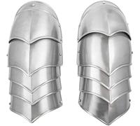 ANTIQUEMEDIEVAL Lambert Pauldrons Protection d'épaule médiévale en acier GN Armure de combat