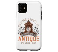 Antiques Collecting Antique Clock for Antique Collector Coque pour iPhone 11