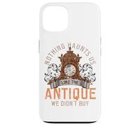 Antiques Collecting Antique Clock for Antique Collector Coque pour iPhone 13