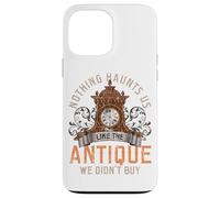 Antiques Collecting Antique Clock for Antique Collector Coque pour iPhone 13 Pro Max