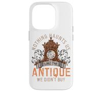 Antiques Collecting Antique Clock for Antique Collector Coque pour iPhone 14 Pro