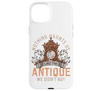 Antiques Collecting Antique Clock for Antique Collector Coque pour iPhone 15 Plus