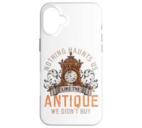 Antiques Collecting Antique Clock for Antique Collector Coque pour iPhone 16 Plus
