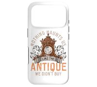 Antiques Collecting Antique Clock for Antique Collector Coque pour iPhone 17 Pro