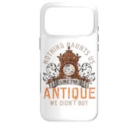 Antiques Collecting Antique Clock for Antique Collector Coque pour iPhone 17 Pro Max