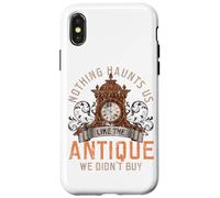 Antiques Collecting Antique Clock for Antique Collector Coque pour iPhone X/XS